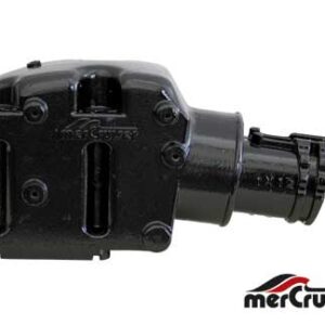 Uitlaat Riser (gepolijst zwart) Mercruiser 807988a03