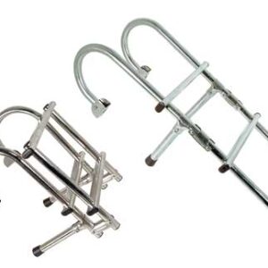 Opvouwbare ladders met leuning 5 treden (23 x H115cm)