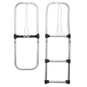 Ladders voor opblaasboten 3 treden Aluminium