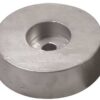 Achtersteven Anode Aluminium met Flens 140 x H35mm