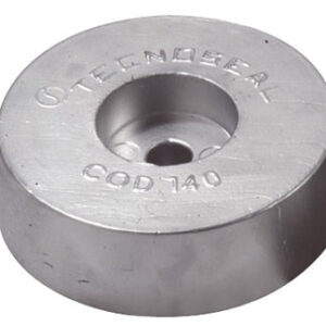 Achterste anode Zink met flens 100 x H40mm
