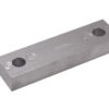 Zinkplaat Riva 220 x 60 x H30mm 2,50 kg