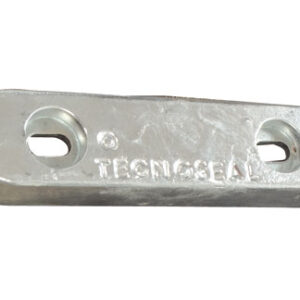 Zink Plaat voor Romp 247 x 63 x H30mm 2.3kg