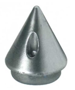 Zink Ogive anode voor Max-Prop 36 x H51mm