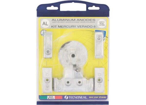 Kit Aluminium Anodes voor Mercury Verado 6