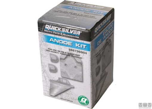 Kit Anodes Mercruiser Alpha 1 gen 1 888756q04