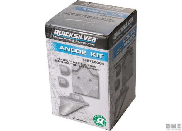 Kit Anodes Mercruiser Alpha 1 gen 1 888756q04