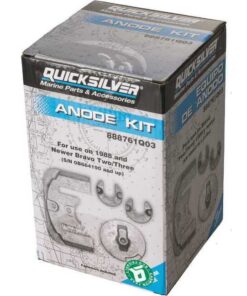 Kit Anodes Mercruiser Bravo 2-3 888761q03