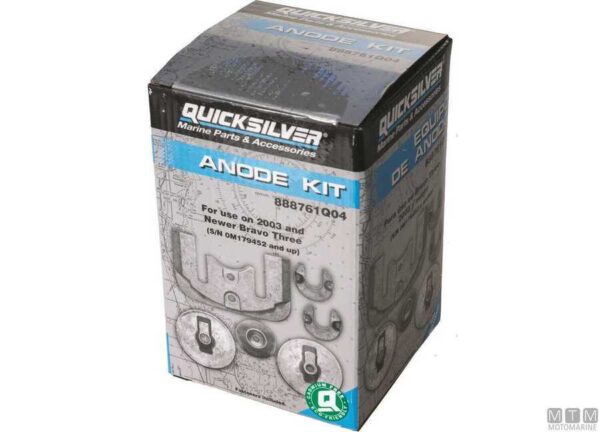 Kit Anodes Mercruiser Bravo III 888761q04