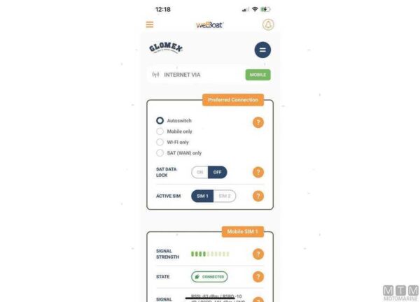 Glomex 5G/Wifi WebBoat Plus 5G - Afbeelding 3