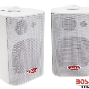 Paar Speakers Boss Marine Mr4 200wt 135 x 135 x H210mm