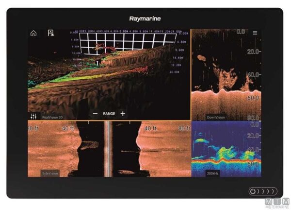 Raymarine Axiom+ 12 RV met transducer - Afbeelding 4