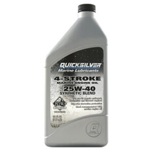 4-takt synthetische motorolie Quicksilver SAE 25W-40 4lt