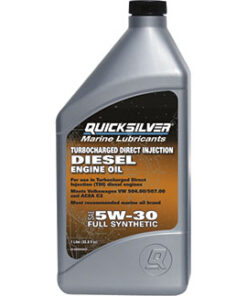 Quicksilver synthetische motorolie SAE 5W-30 Diesel 4lt