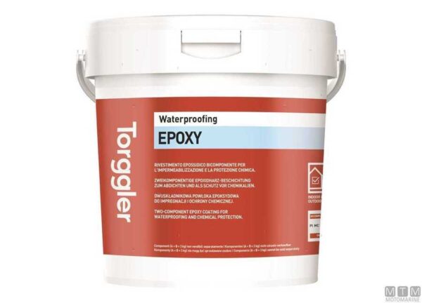 Torggler epoxy coating kleur grijs pakket 3 kg emmer