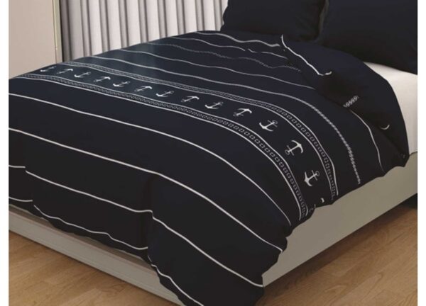 Katoen en Polyester Deken Mb Santorini Blauw 270x140cm - Afbeelding 3