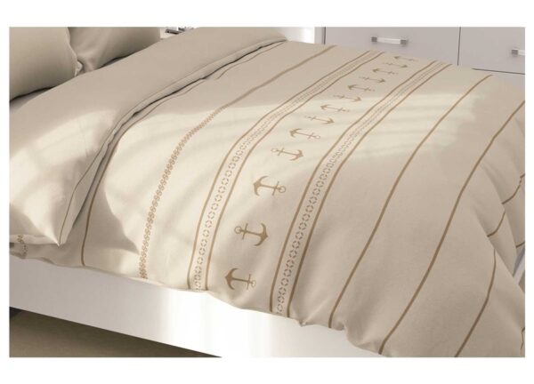 Katoen en Polyester Deken Mb Santorini Blauw 270x140cm - Afbeelding 4