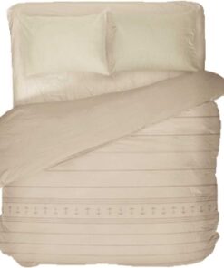 Katoen en Polyester Quilt MB Santorini Ecru 270x140cm