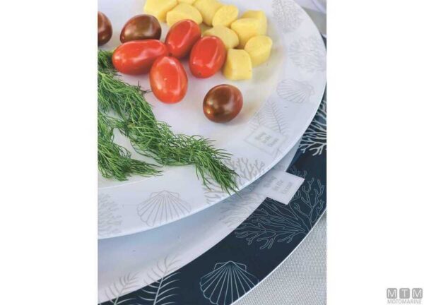 Melamine Platte Borden MB Living 25cm Pak 6 stuks - Afbeelding 3