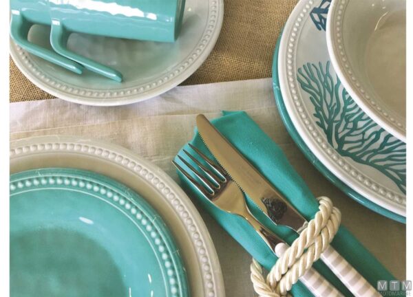 Melamine Borden 27cm MB Harmony Perla 6stuks - Afbeelding 2