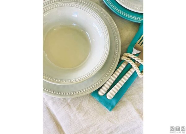 Melamine Diepe Borden 21cm MB Harmony Perla 6stuks - Afbeelding 2