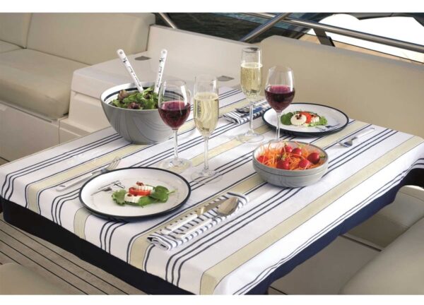 Kit 6st Melamine Platte Borden MB 25cm - Afbeelding 3
