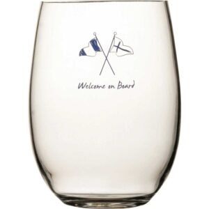 Waterglas MB Welcome 9 x H13 cm Pak 6 stuks