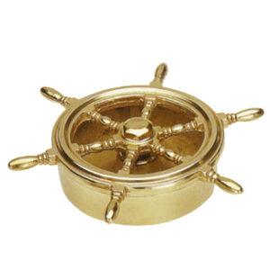 Gepolijste Messing Asbak Hellmans 190mm