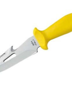 Duikmes Sub12 Geel 12 cm