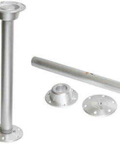 Aluminium voetstuk 55mm x H70cm met bases