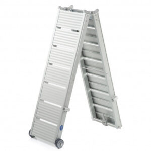 Aluminium opvouwbare loopbrug 260x37cm
