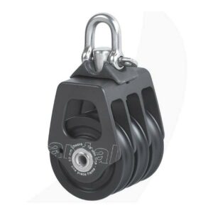 Antal Katrol Drievoudig Blok 50mm (10mm lijn)