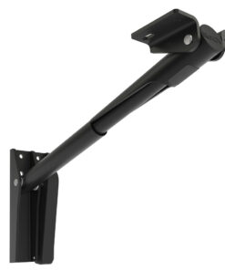 Zwart Roca Rakego opvouwbare steun voor tafels 252mm 95kg