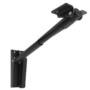 Zwart Roca Rakego opvouwbare steun voor tafels 252mm 95kg