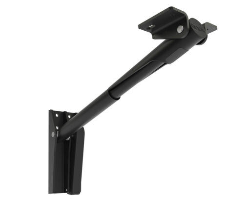 Zwart Roca Rakego opvouwbare steun voor tafels 252mm 95kg