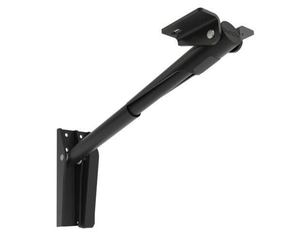 Zwart Roca Rakego opvouwbare steun voor tafels 252mm 95kg