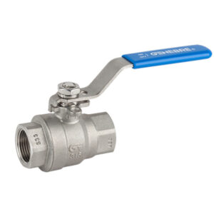 Verchroomd messing kogelklep 2 1/2"
