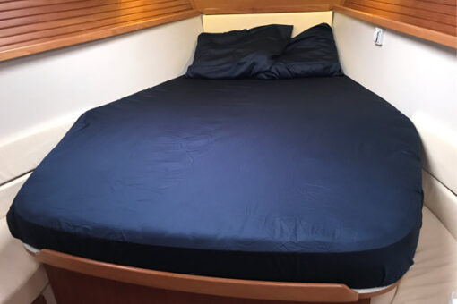 Elastische Katoenen Bedlakens - Blauw - Type D