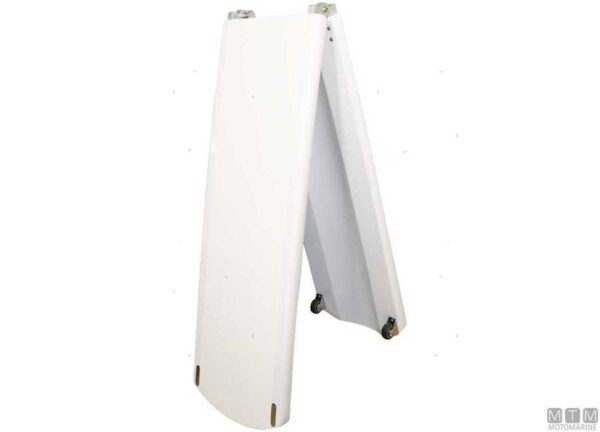 Opvouwbare loopbrug in koolstofvezel 220x38cm