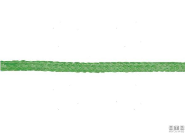 Groene gevlochten drijvende lijn 7.5mm 200mt