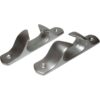 Paar (rechts en links) Geanodiseerde aluminium Fairleads 200 x 40mm