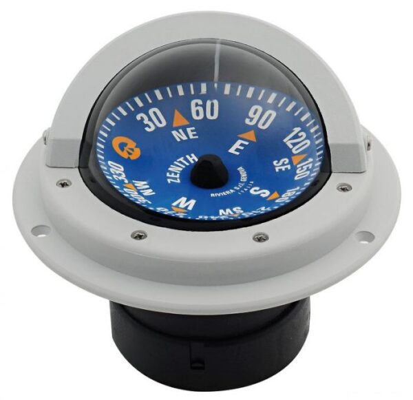 Navigatie kompas Riviera Zenith BZ1 flush mount Hoge snelheid - Grijs