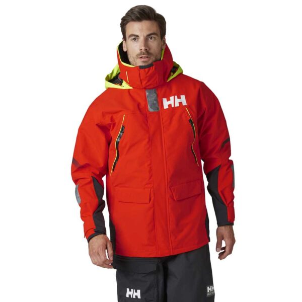Offshore Jas Helly Hansen Skagen Rood, Maat: L