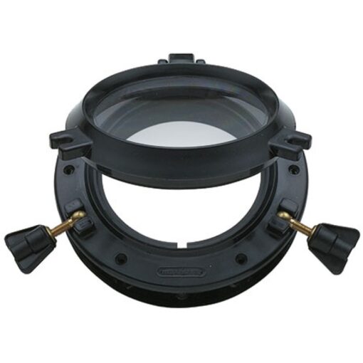 Portlights Ronde D320mm Uitsparing 260mm Nylon Zwart