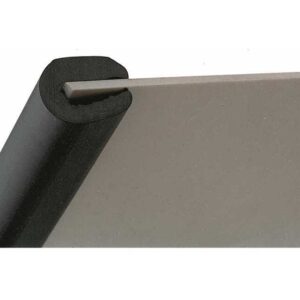 Afwerkingsprofiel Easy Pvc Zwart (1.5 - 4mm) 25mt