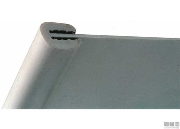 Afwerkingsprofiel Easy Pvc Wit (1.5 - 4mm) 25mt