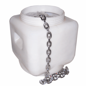 RVS Gecertificeerde Ketting 10mm x 50mt DIN 766