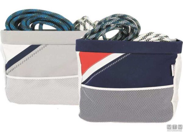 Opbergtas Navishell blauw 35 x 13 x H24cm