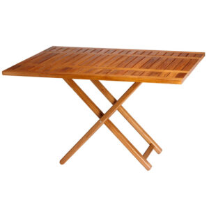 Teak Vouwtafel MB dubbele hoogte