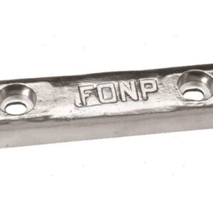 Zink Anode voor Romp 290 x 90 x H40mm, 5kg